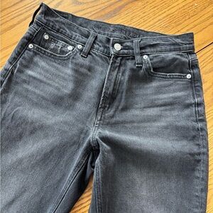 American Eagle Outfitters Black/Dark Grey high rise